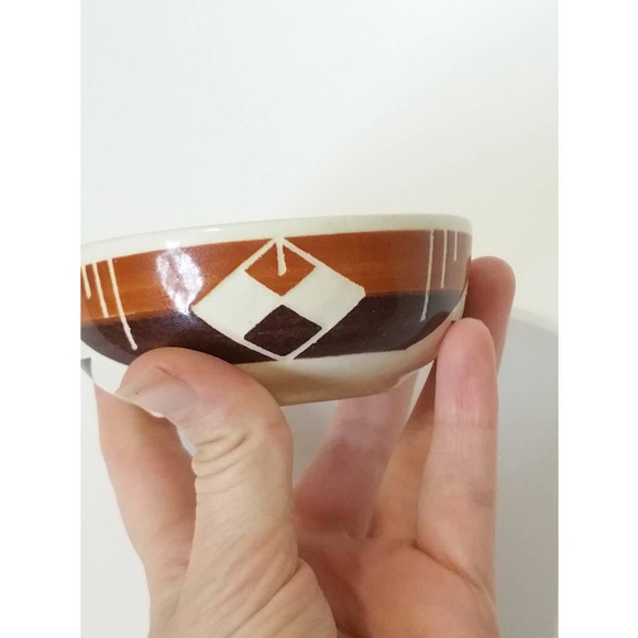 Vintage Sioux Native American Southwest Miniature Pottery Signed Kate Dismounts - Picture 3 of 10